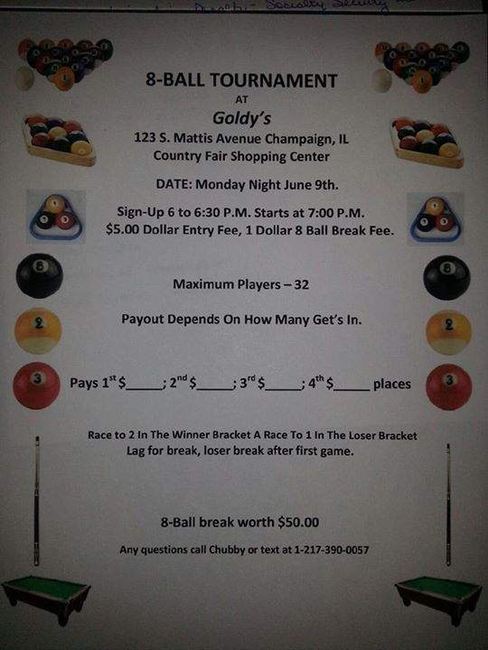 Goldy's Bar & Grill - Champaign, IL menu_pic