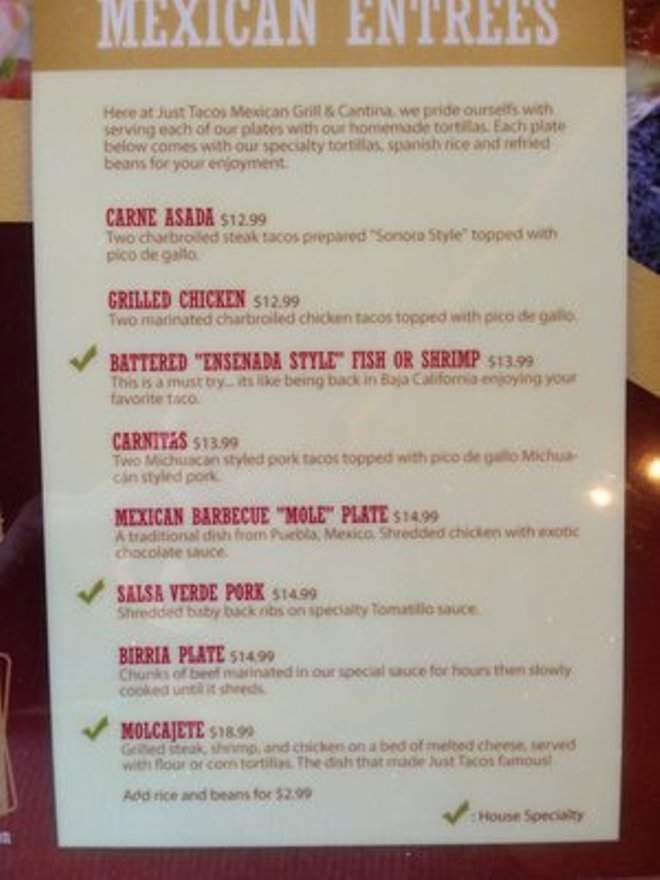 Grand Leyenda Cantina - Honolulu, HI menu_pic