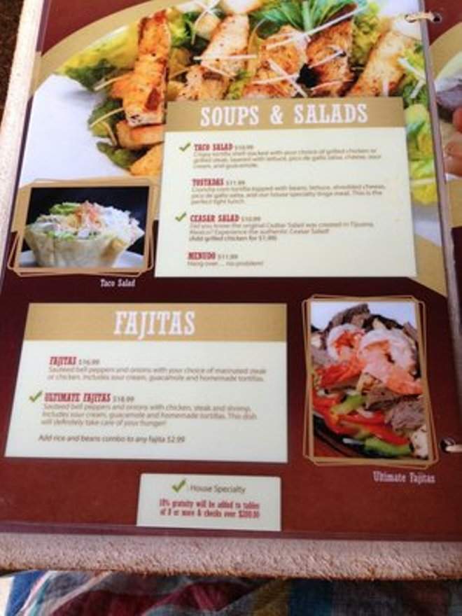 Grand Leyenda Cantina - Honolulu, HI menu_pic