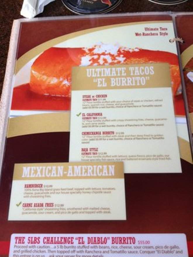 Grand Leyenda Cantina - Honolulu, HI menu_pic