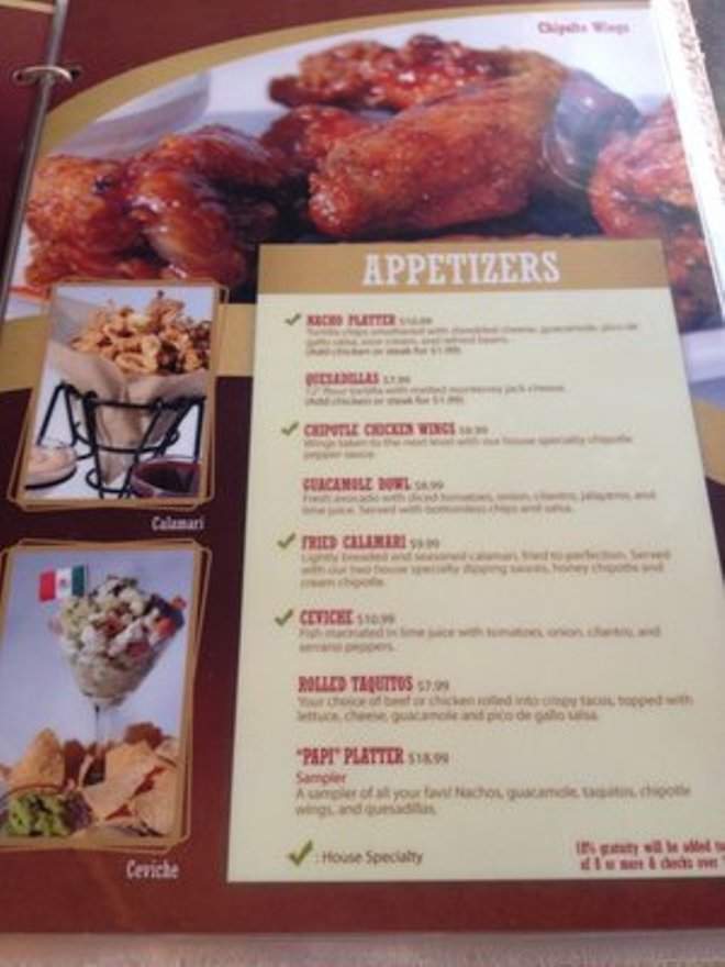 Grand Leyenda Cantina - Honolulu, HI menu_pic