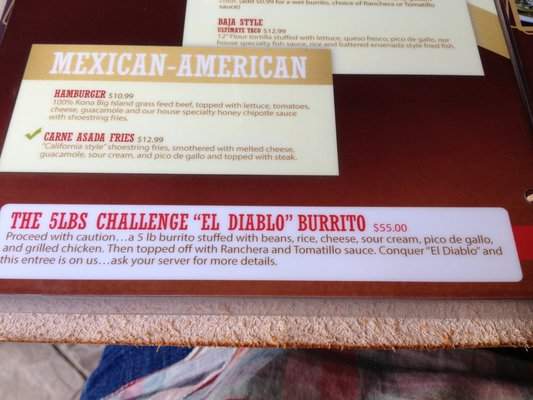 Grand Leyenda Cantina - Honolulu, HI menu_pic