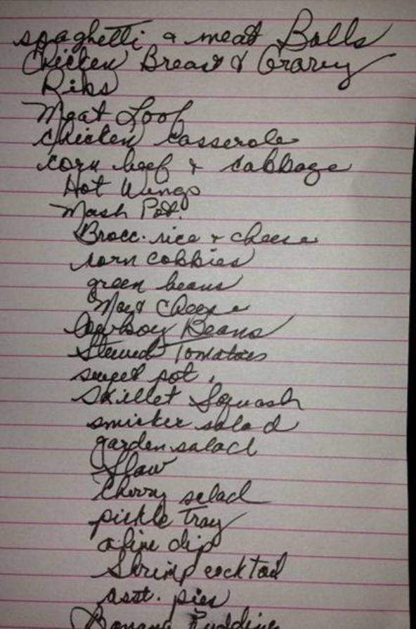 Granny's Place - White House, TN menu_pic