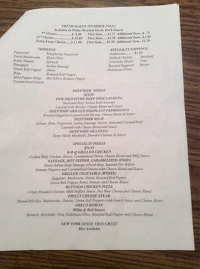 /380211932/Grecco-Roman-Scratch-Bakery-and-Pizzeria-Menu-Twinsburg-OH - Twinsburg, OH