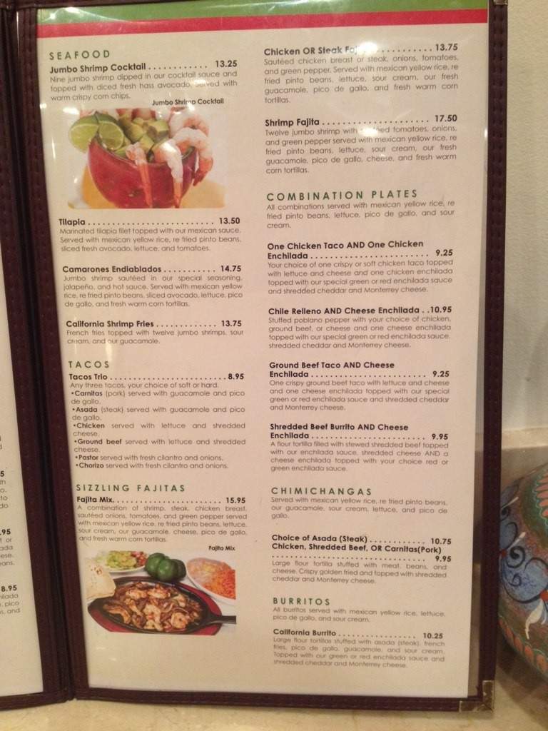 Green Salsa Mexican Grill - Wellington, FL menu_pic