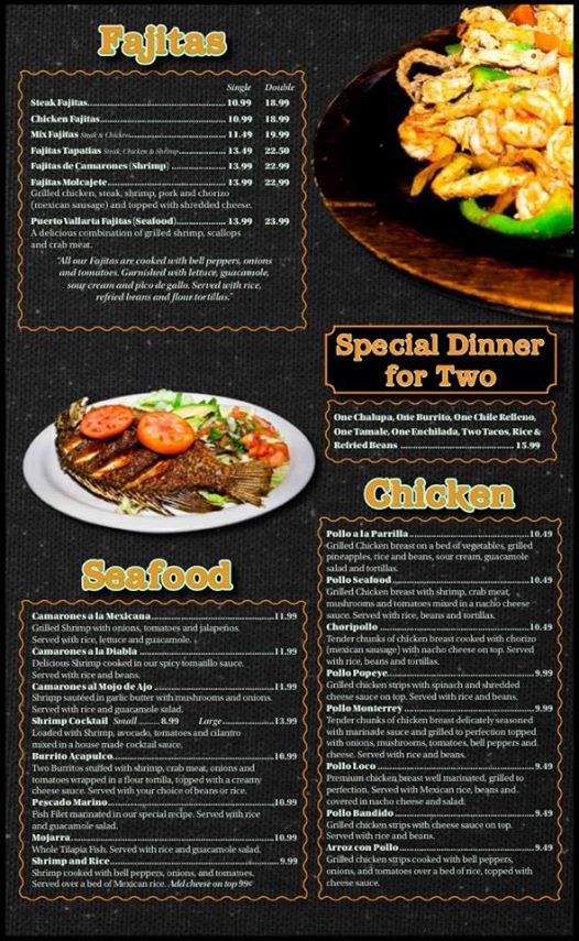 Hacienda 3 Amigos - Powell, TN menu_pic