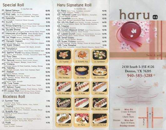 /380212624/Haru-Sushi-and-Grill-Denton-TX - Denton, TX