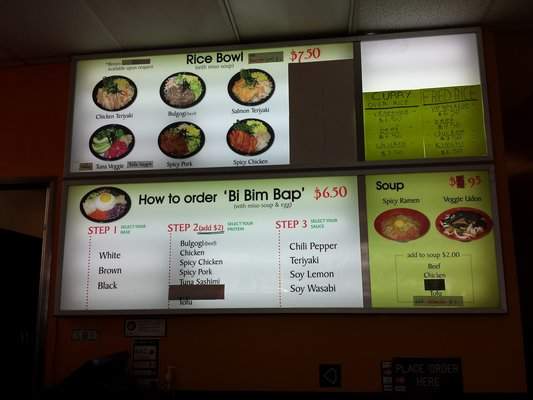 Have a Rice Day - San Francisco, CA menu_pic