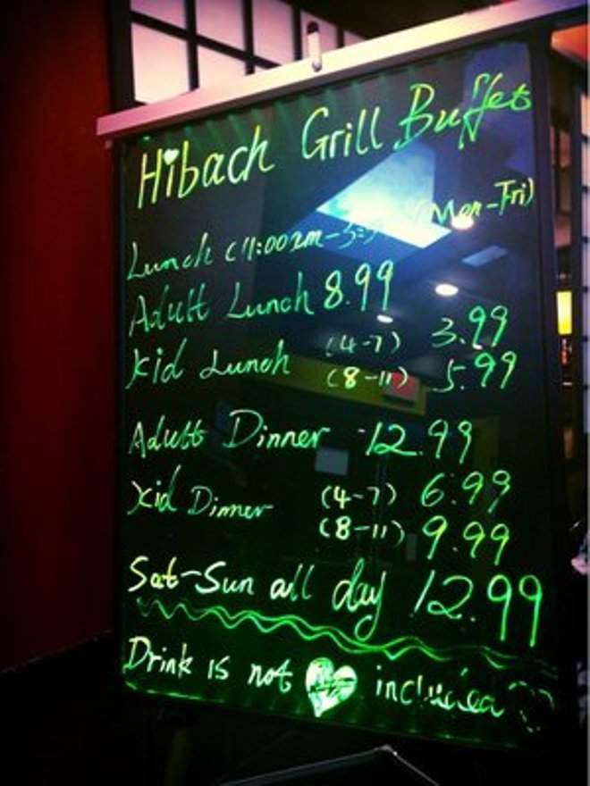 Hibachi Grill Buffet - Pembroke Pines, FL menu_pic