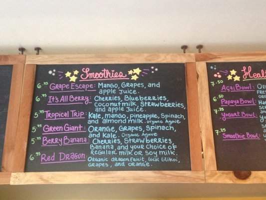 HiBlend Health Bar & Cafe - Honolulu, HI menu_pic