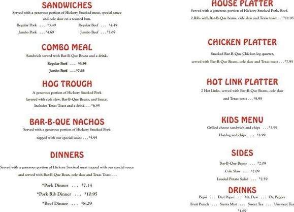 /380212933/Hickory-house-bbq-Menu-Neosho-MO - Neosho, MO