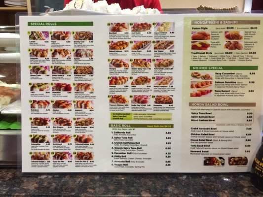 Honda-Yaki - Orange, CA menu_pic