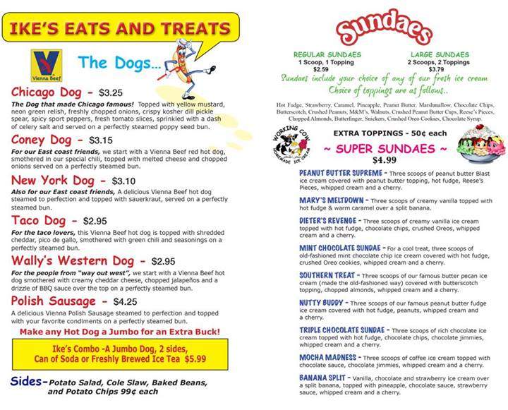 Ike's Eats & Treats - Auburndale, FL menu_pic