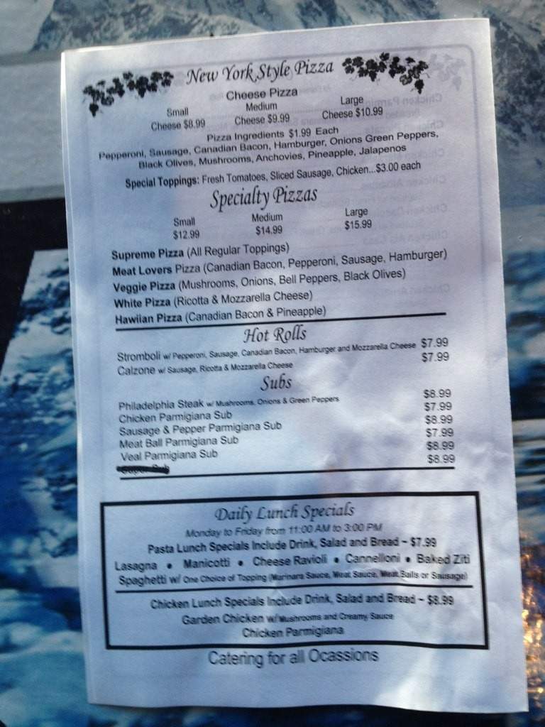 Italian Garden - Lubbock, TX menu_pic