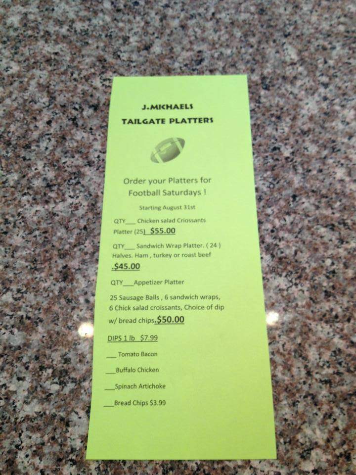 J. Michael's Bakery and Troup Coop BBQ - Guntersville, AL menu_pic