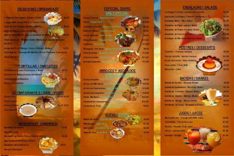 J.C Dominican Republic - Jacksonville, FL menu_pic