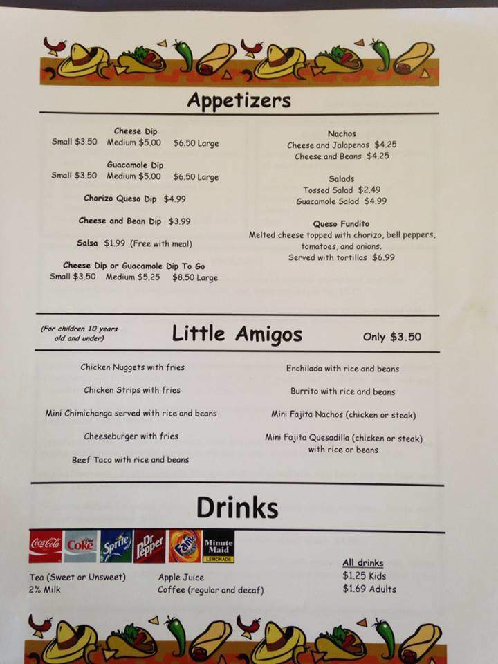 Jalapeno's - Somerville, TN menu_pic