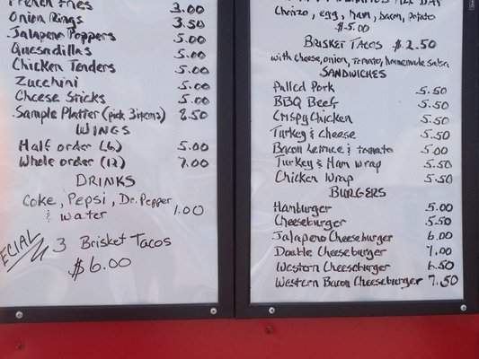 JB's Smokehouse - Payson, AZ menu_pic