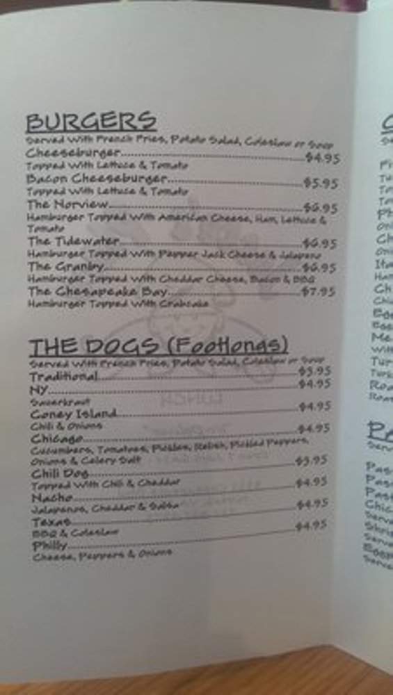 Jesse's Place - Norfolk, VA menu_pic