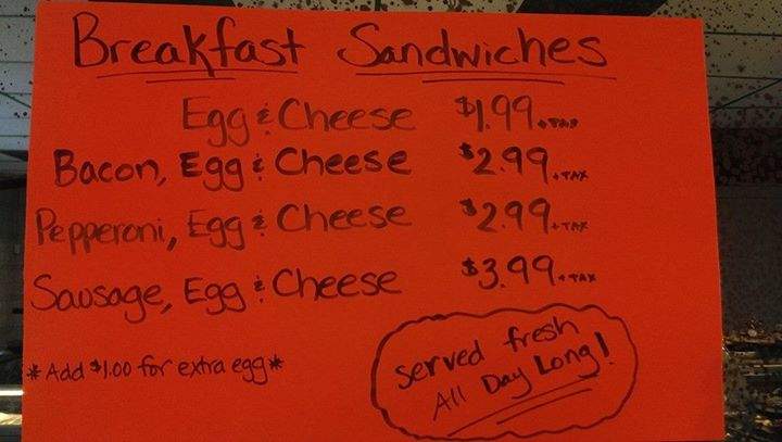 Johnnie's Bakery & Deli - Palm Bay, FL menu_pic