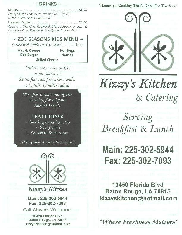 /380215728/Kizzys-Kitchen-Baton-Rouge-LA - Baton Rouge, LA