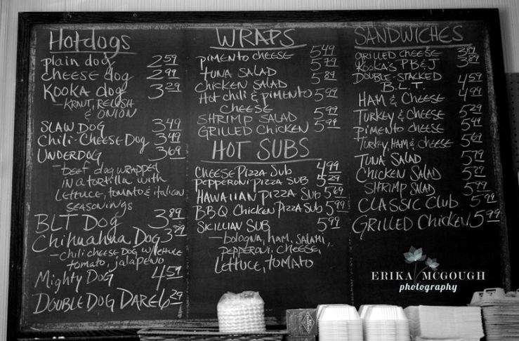 Kooka's Nest Cafe - Clarksville, TN menu_pic