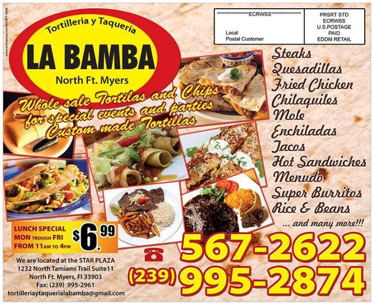 La Bamba Food Mart & Taqueria - North Fort Myers, FL menu_pic