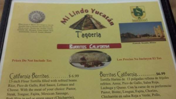 La Bodega - Sarasota, FL menu_pic