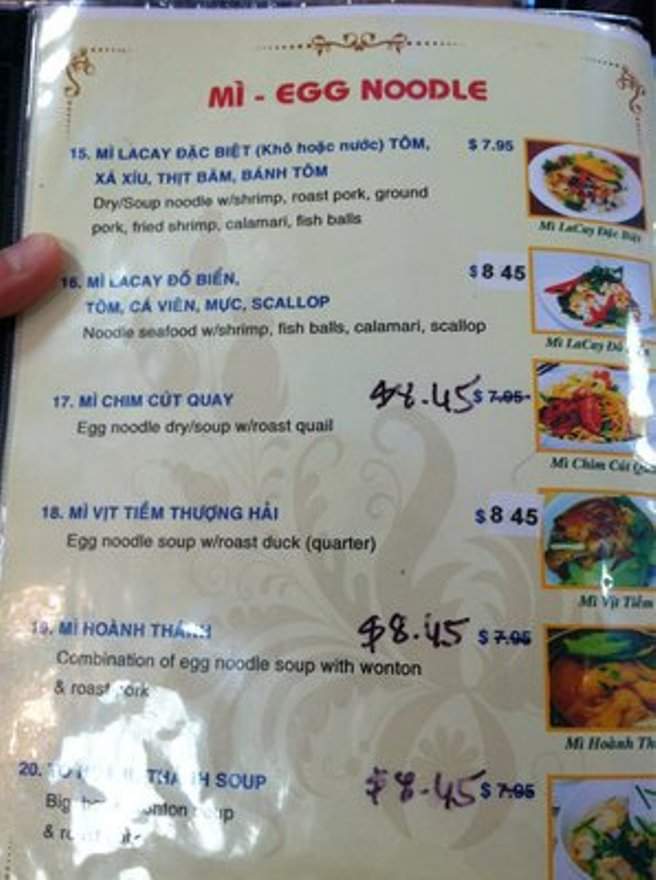 Lacay Cholon - Falls Church, VA menu_pic