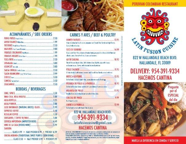 /380216780/Latin-Fusion-Cuisine-Peruvian-Colombian-Hallandale-Beach-FL - Hallandale Beach, FL