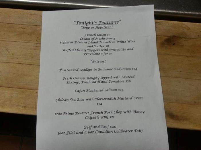 Leonard's Fine Dining - Hazleton, PA menu_pic