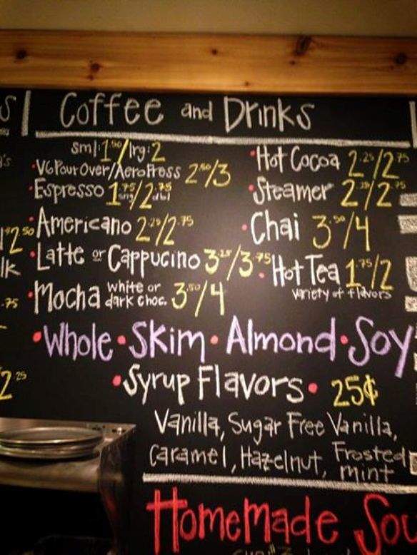 Light Rail Cafe & Roaster - Winona Lake, IN menu_pic
