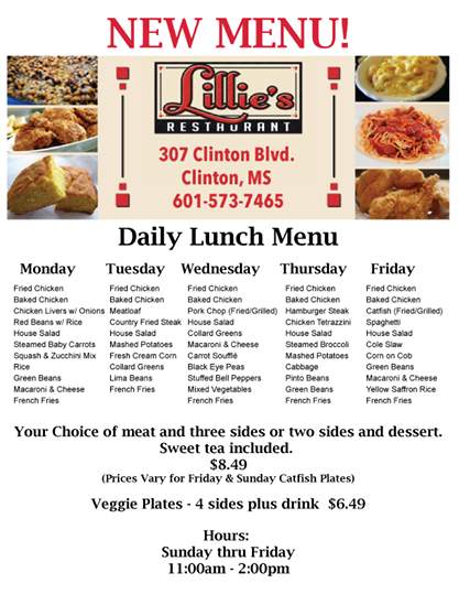 /380217195/Lillies-Restaurant-Clinton-MS - Clinton, MS