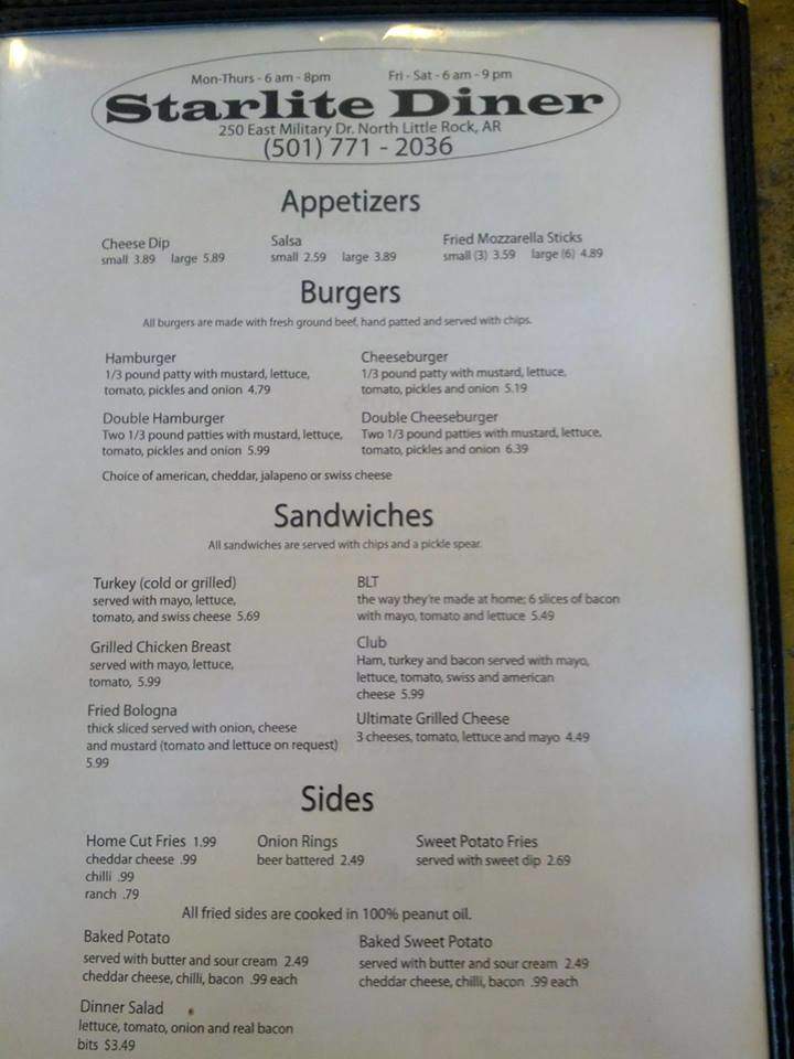 Littlefield'S Cafe - Little Rock, AR menu_pic
