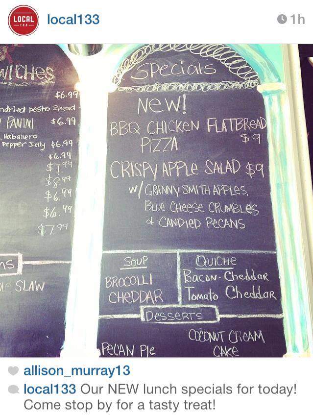 Local 133 - London, KY menu_pic