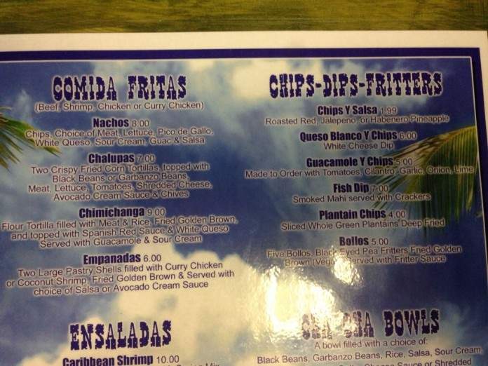 Loco Gringos - Lakeland, FL menu_pic