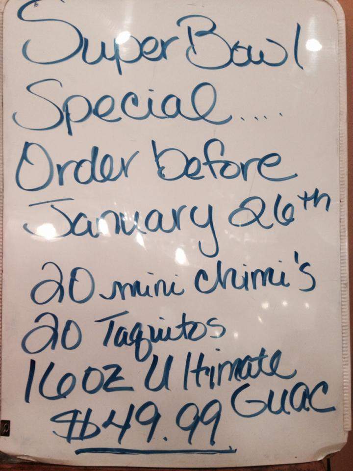 Los Lunas - Bismarck, ND menu_pic