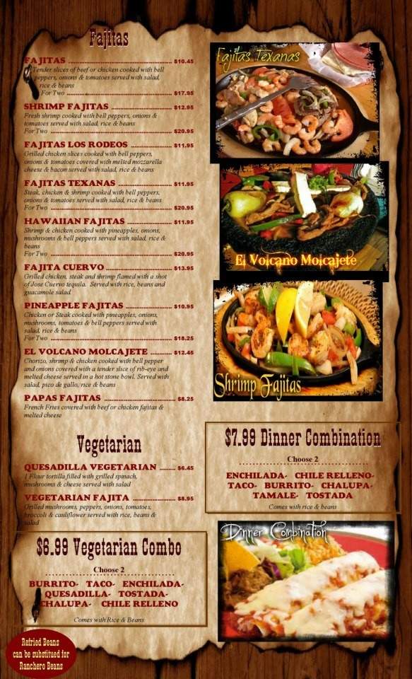 Los Rodeos Mexican Bar & Grill - Mount Sterling, KY menu_pic