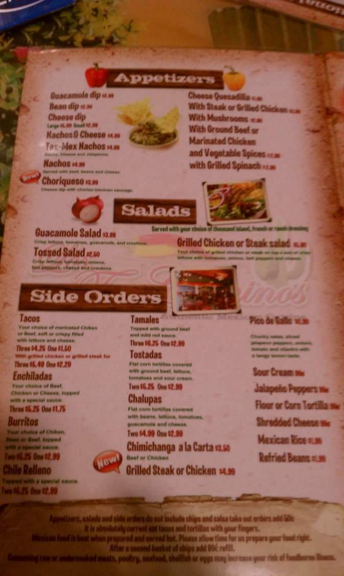 Los Tres Caminos II - Peru, IN menu_pic