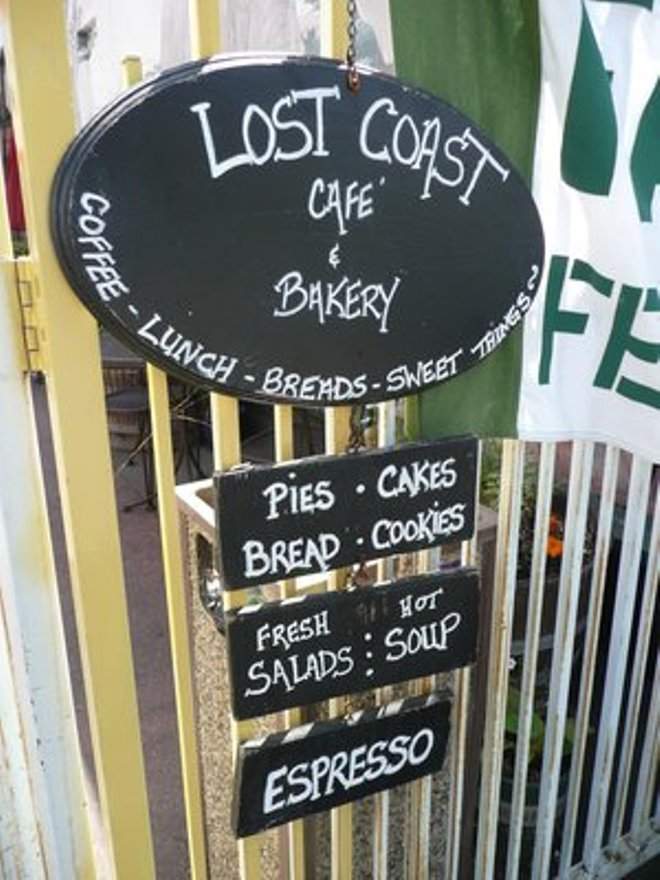 Lost Coast Cafe & Bakery - Ferndale, CA menu_pic