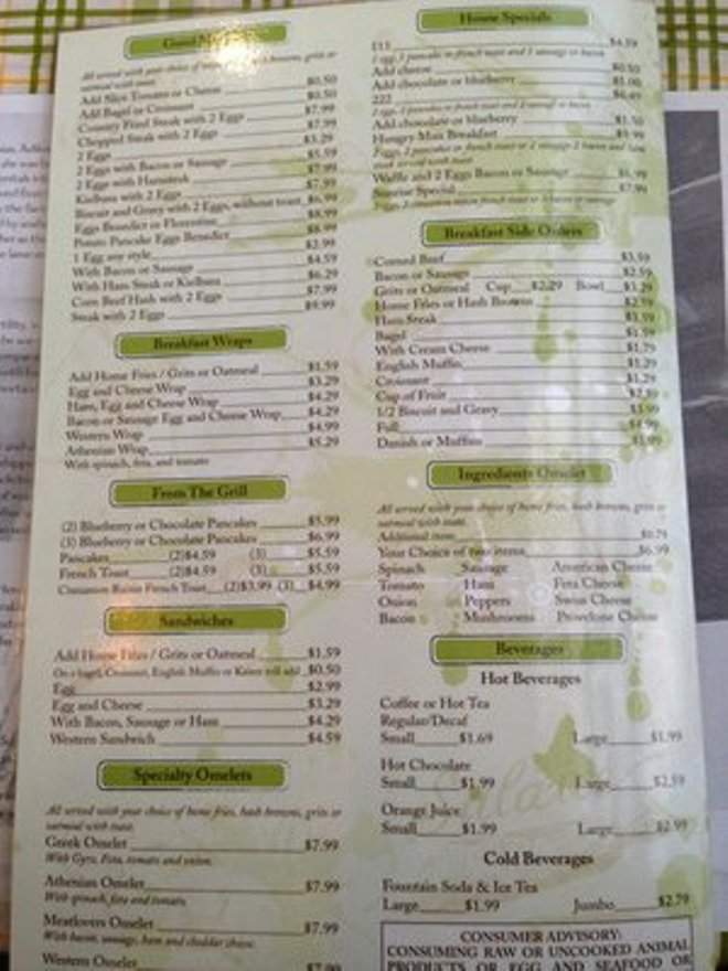 Luckie's Cafe - Margate, FL menu_pic