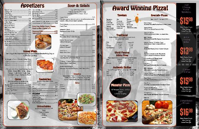 Mama Lenas II - McKees Rocks, PA menu_pic