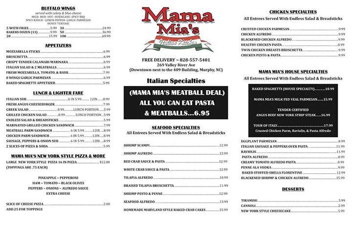 /380218421/Mama-Mia-Italian-Kitchen-Murphy-NC - Murphy, NC