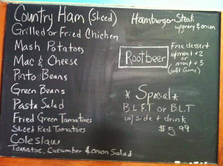 Mama's on the Square - Ashville, AL menu_pic