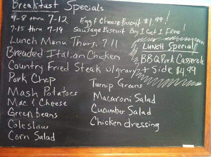 Mama's on the Square - Ashville, AL menu_pic