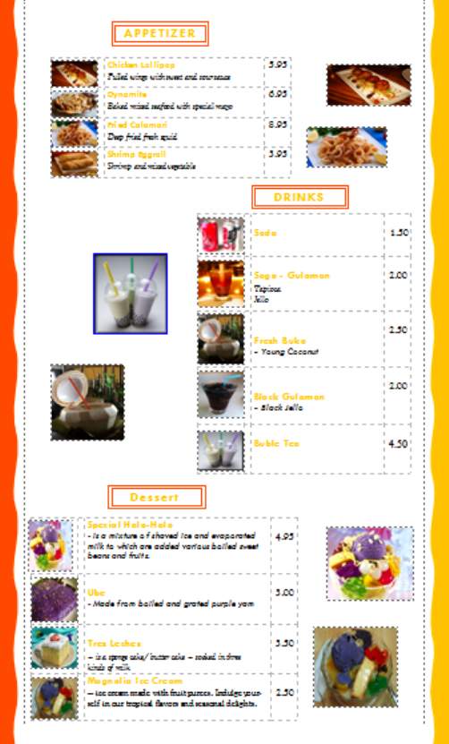 Manila Grill & BBQ - Pembroke Pines, FL menu_pic