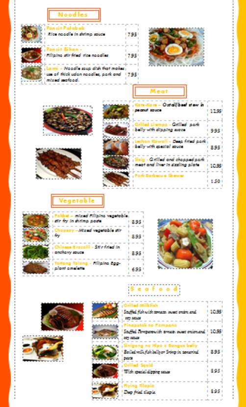 Manila Grill & BBQ - Pembroke Pines, FL menu_pic