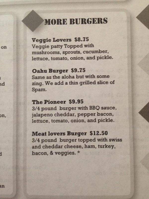 Mary's Burger & A Shake - Longview, WA menu_pic