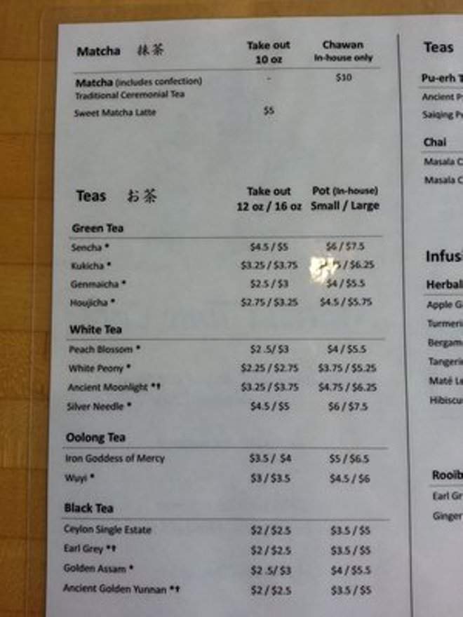 Matcha Time Cafe - Ellicott City, MD menu_pic