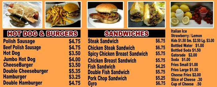 Maxwell Street Grill - Houston, TX menu_pic